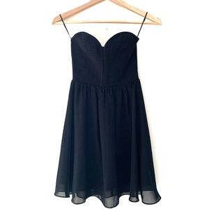 🔥 H&M Sweetheart Strapless Dress